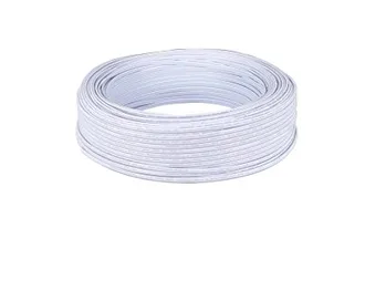 18 Gauge Grey White Electrical Wire manufacturing