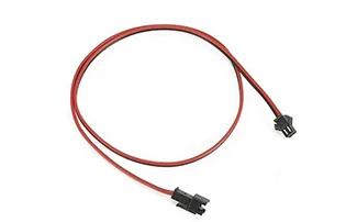 2pin 20AWG JST SM Male Female Cable Harness