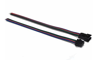 4pin 22AWG JST SM Male Female Cable Harness