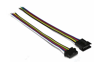 6pin 22AWG JST SM Male Female Cable Harness