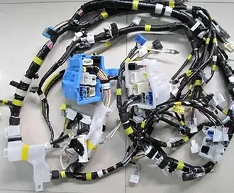 Motorcycle wiring harness assembly