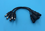 DC monitoring power supply male and female extension cable. 5 2.1mm