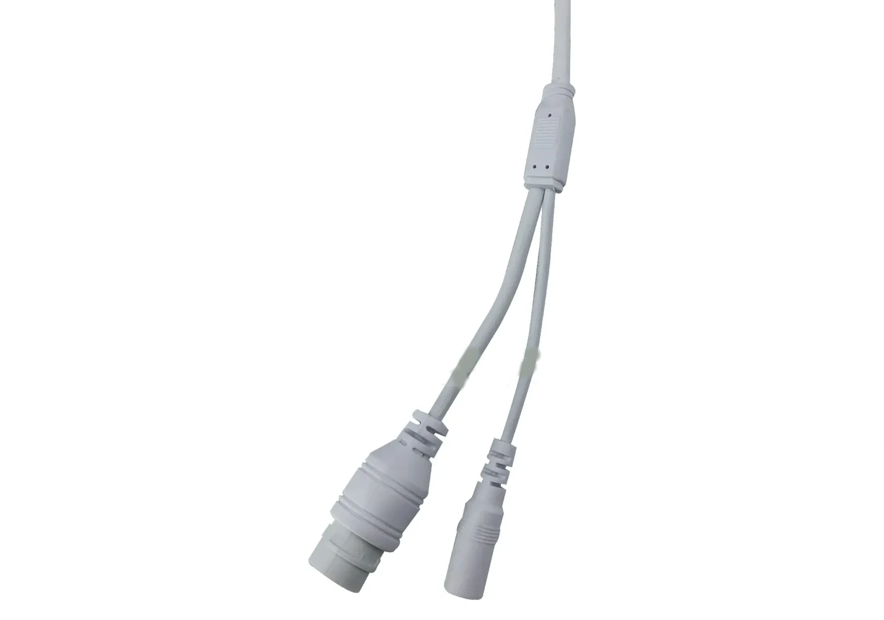 Surveillance camera one to two power extension cable