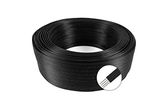 4 pin all black one cable printed, 18-22awg, 17/0.12, 21/0.14, 34/0.14