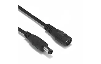 5.5*2.1mm DC extension cable 22AWG black