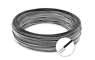 UL2468 2-core white and black parallel wire 16-28AWG tinned copper RoHS certified