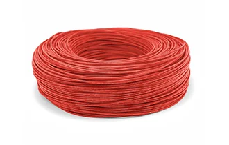 Red silicone wire cable 18-30awg 200℃ 20/0.18 tinned copper