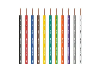 Pure copper single core multi-strand soft wire RV wire - 11 colors