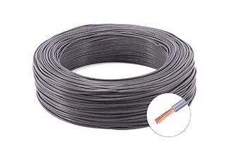 Pure copper single core multi-strand soft wire RV wire gray round wire