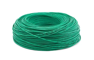 Green silicone wire cable 18-30awg 200℃ 20/0.18 tinned copper