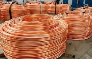 Bare copper wire