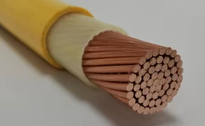 Yellow pure copper Electric cable