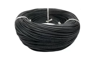 Black tinned copper silicone wire