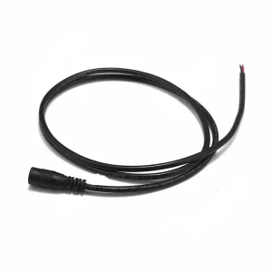 12V 5A 5.5mm 2.1mm DC female pigtail power cable for LED Strip Light, DVR, Laptop