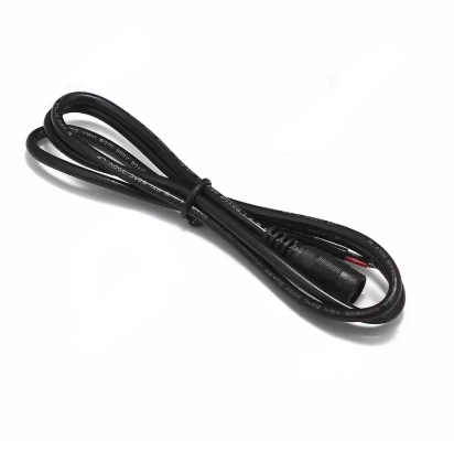 12V 5A 5.5mm 2.1mm DC female pigtail power cable for LED Strip Light, DVR, Laptop