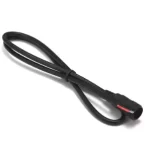 Black 60cm 5.5m 2.1mm Female Waterproof DC Power Pigtail Cable 2