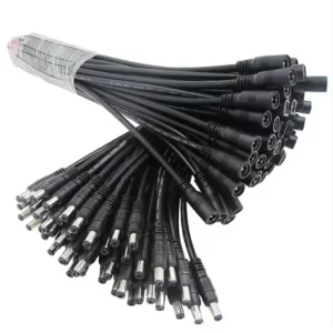 5.5mm x 2.1mm Male Female DC Socket Jack Plug Connector Cable Pigtail 1-100pcs