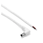 2.0m 5.5x2.1mm Male Angled DC Power Pigtail Cable Right Angle