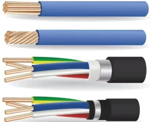 Key differences between Electrical Wire and Cable