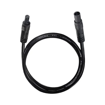 4 core Black 3m 28AWG 4 Pin BMW male to female extension cable