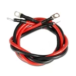 black red 3AWG silicone Wire Cables with M6/M8/M10 Lugs