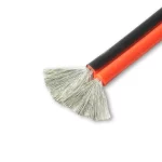 Black-Red 2 Pin Parallel Silicon Wire Cable product picture 3